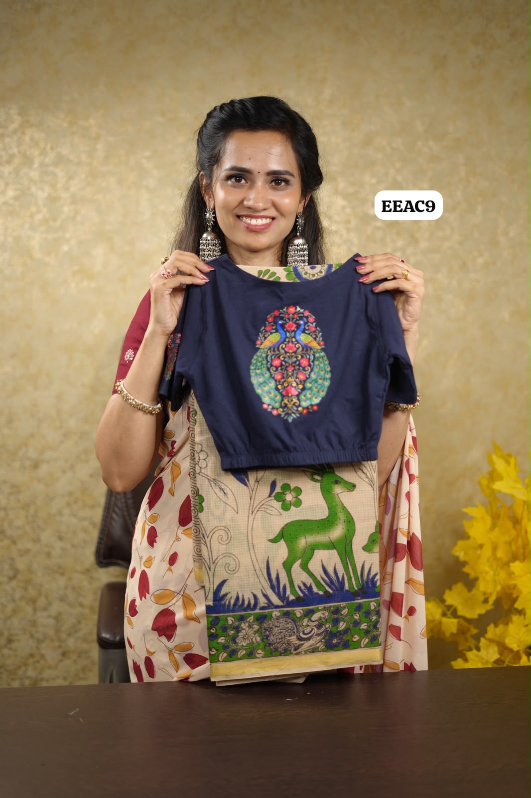 Handloom Kalamkari Kotta Cotton  saree only 😍😎✅