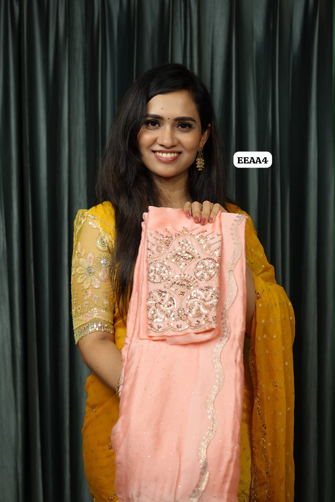 Space silk saree with work blouse 😍😎📚