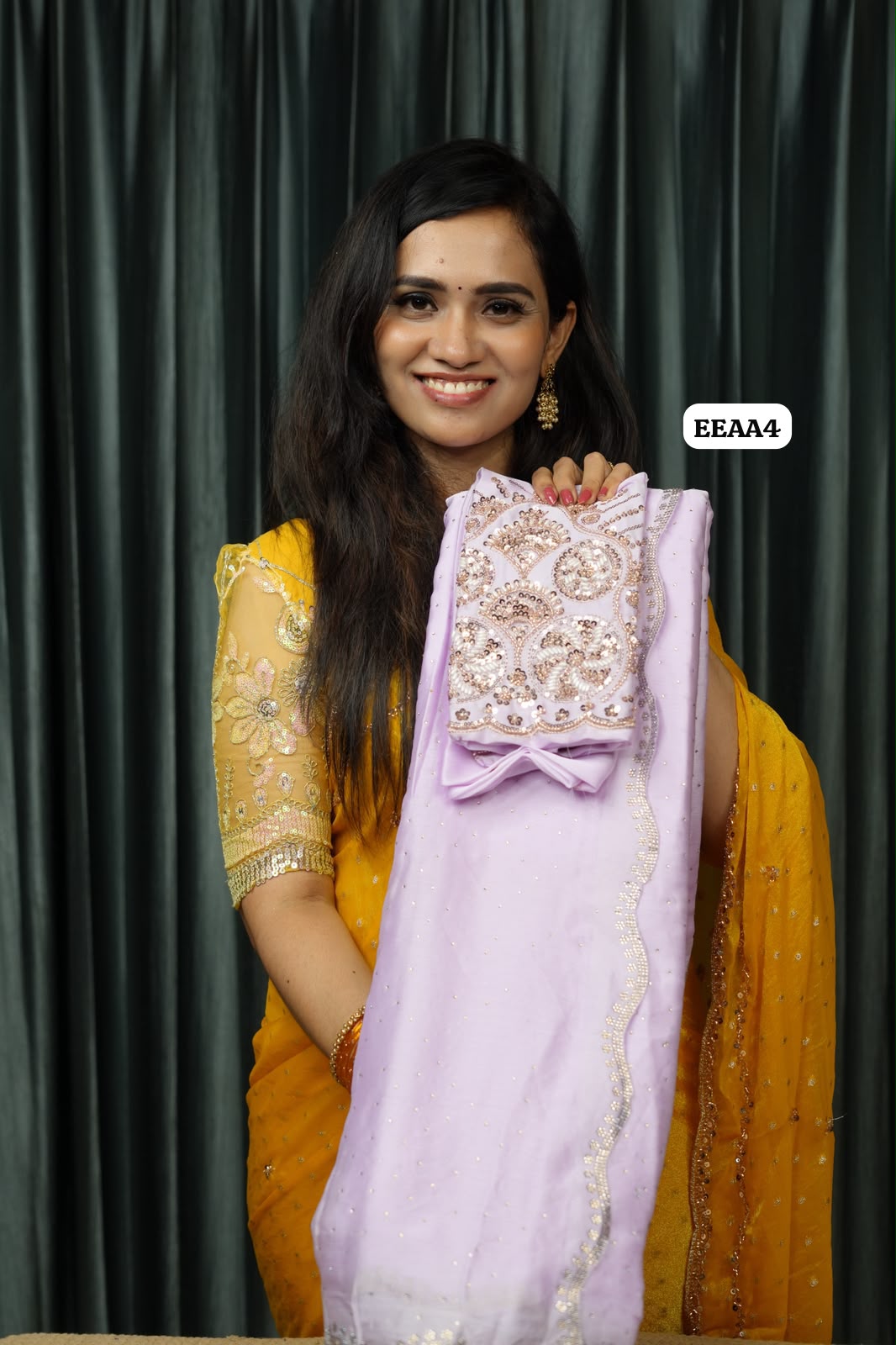 Space silk saree with work blouse 😍😎📚