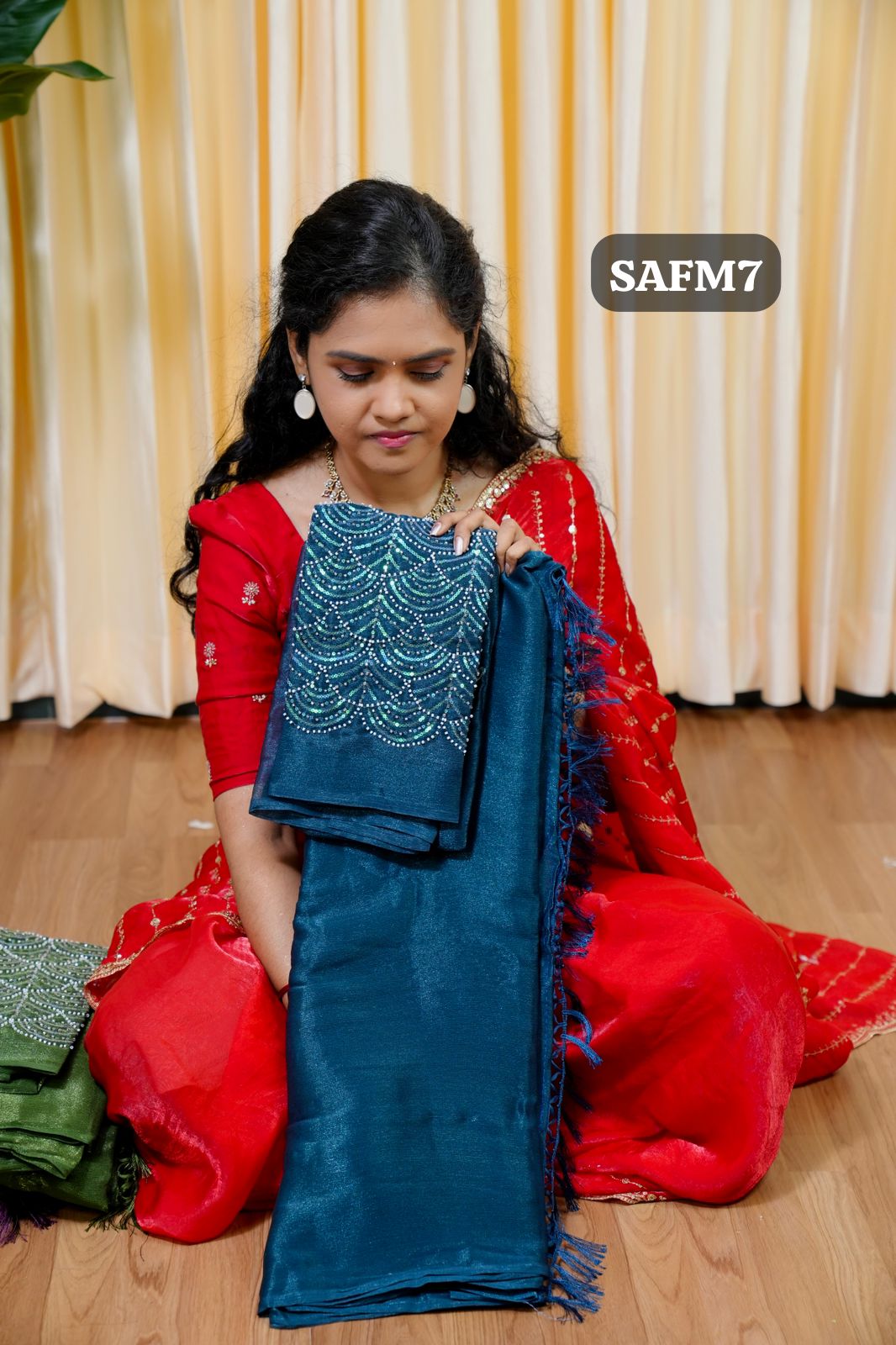 Shimmer Georgette saree🥰🥳