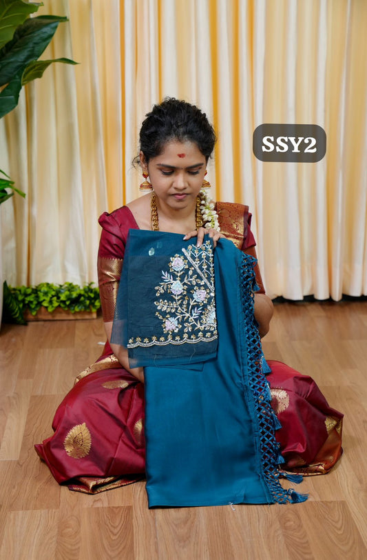 Silk Georgette Sarees🥰🥳