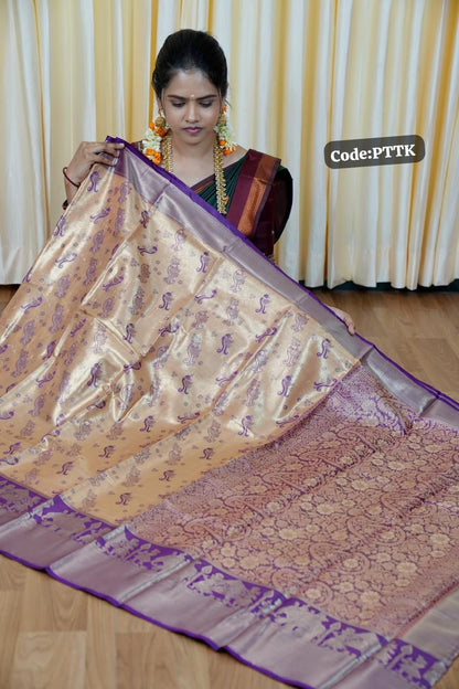 Bridal Tissue silk saree😍🥳