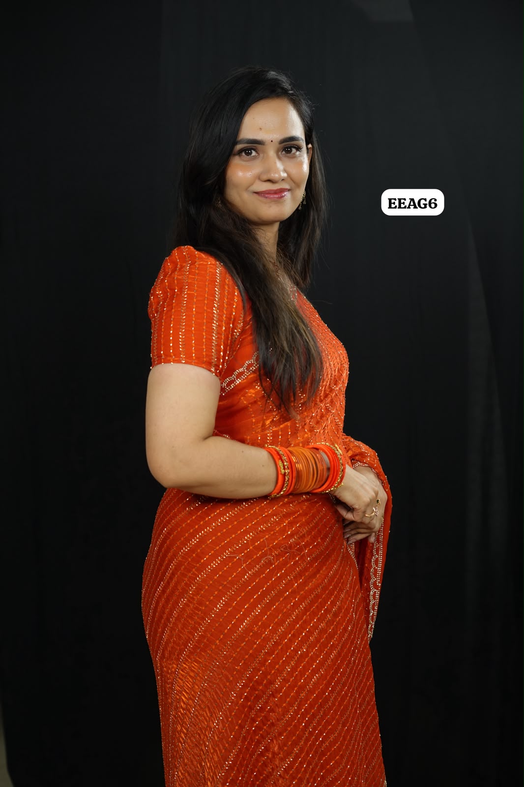Space silk heavy work saree 🥳