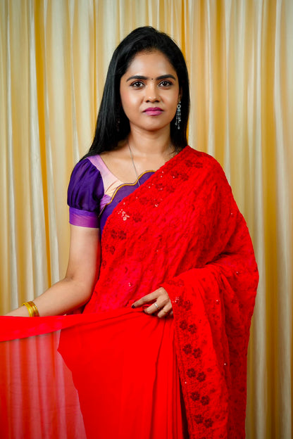 Georgette sarees🥰📚