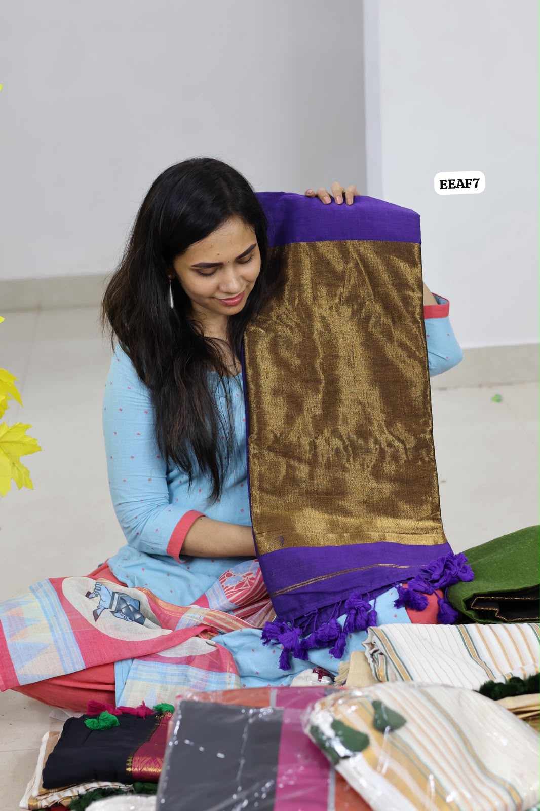 Nayanthara inspired kadhi cotton saree😍🥳