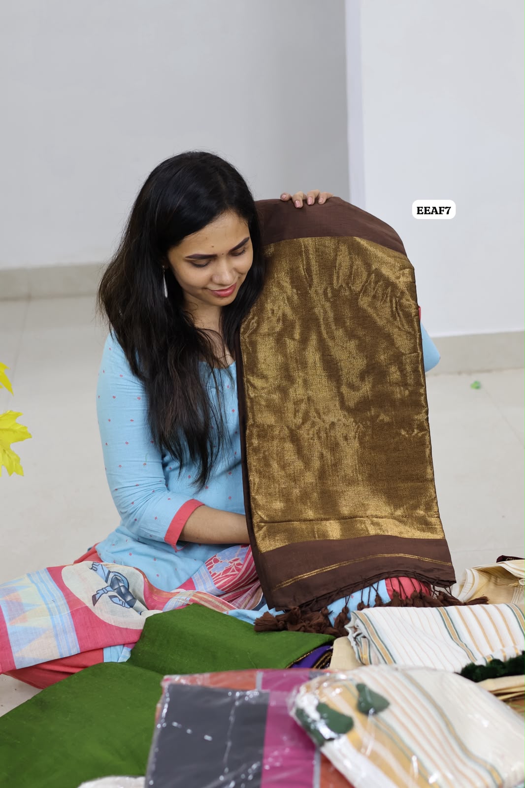 Nayanthara inspired kadhi cotton saree😍🥳