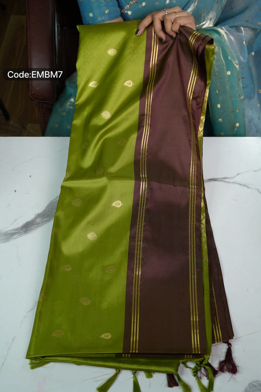 Kanchi soft silk sarees🥰😎📚