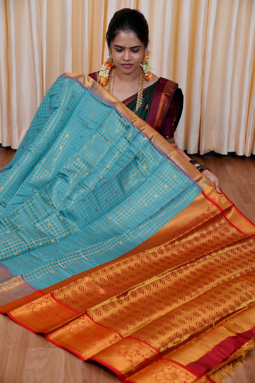 Katan silk saree🥳