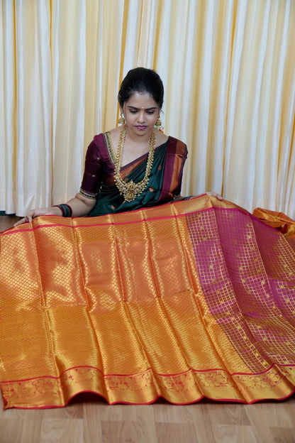 Katan silk saree🥳