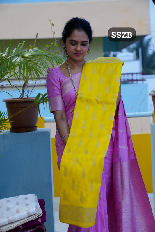 Viscose Georgette with Zari weaving🥰🥳