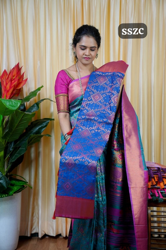 Pythani Semi silk saree🥰🥳
