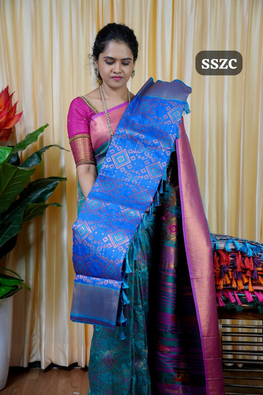 Pythani Semi silk saree🥰🥳