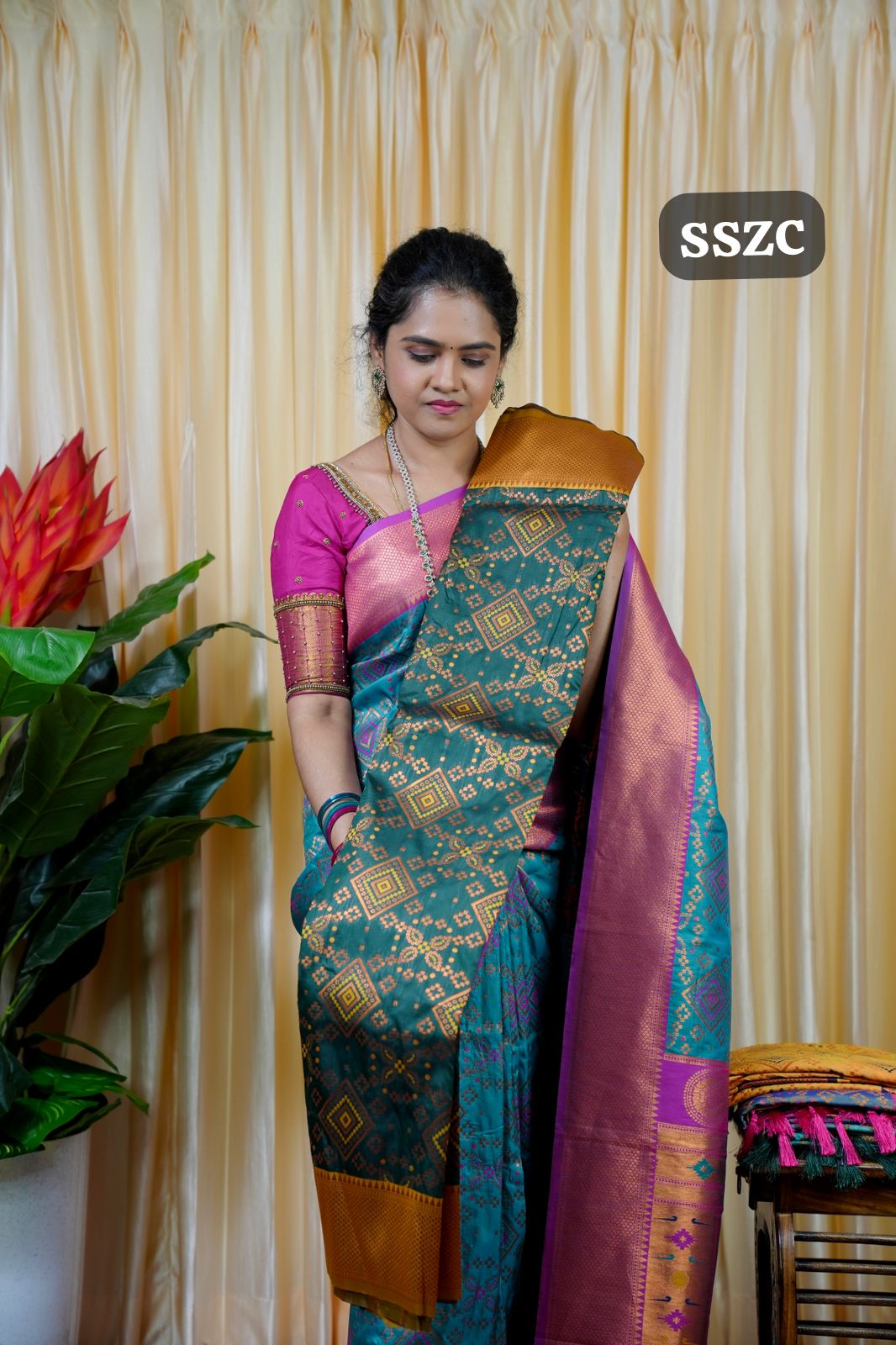 Pythani Semi silk saree🥰🥳