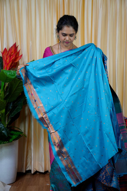 Pythani Semi silk saree🥰🥳