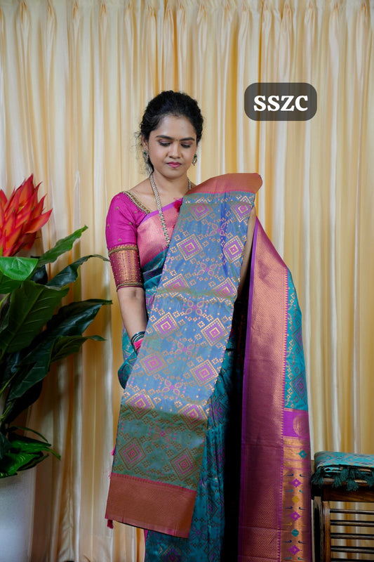 Pythani Semi silk saree🥰🥳