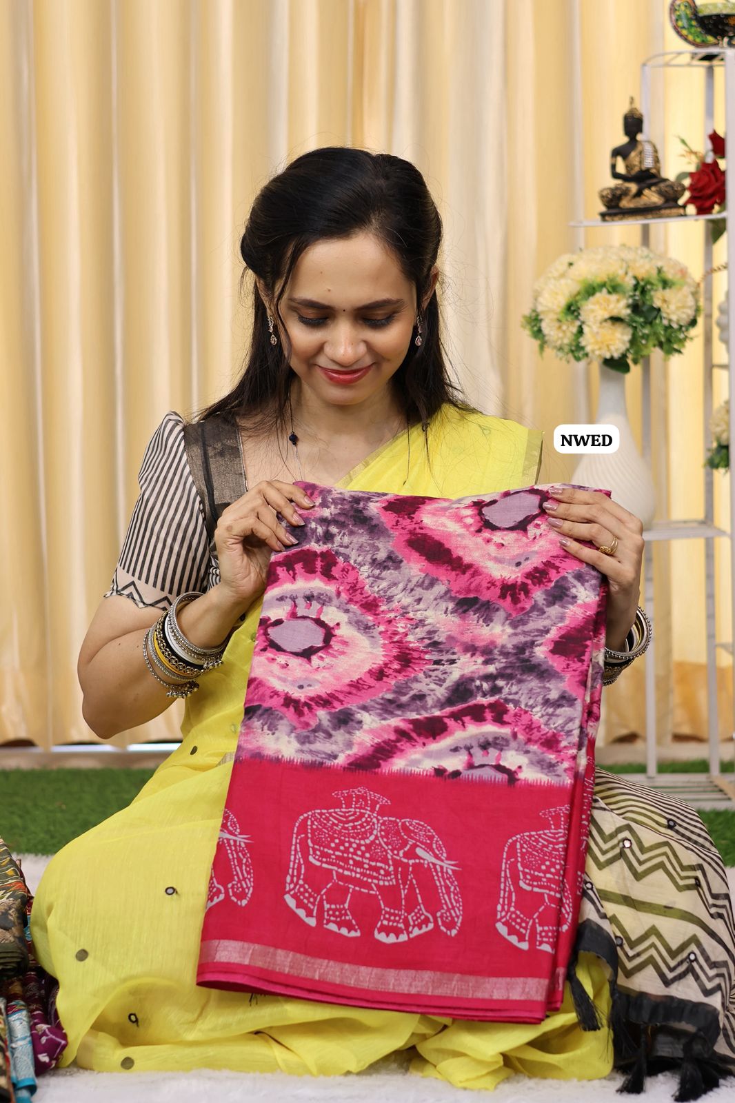 Mulmul cotton saree😍Ⓜ️