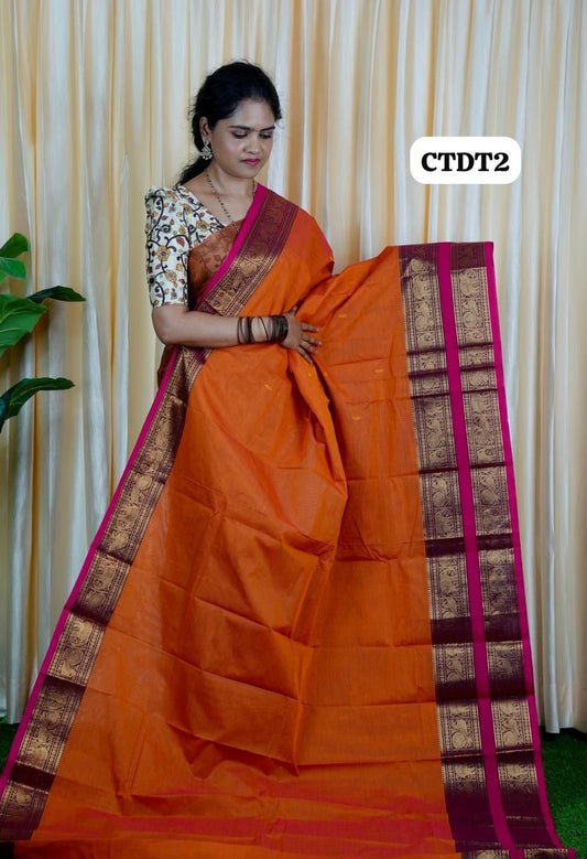 Kanchi Cotton saree❌