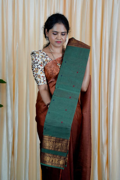 Kanchi cotton saree ❌