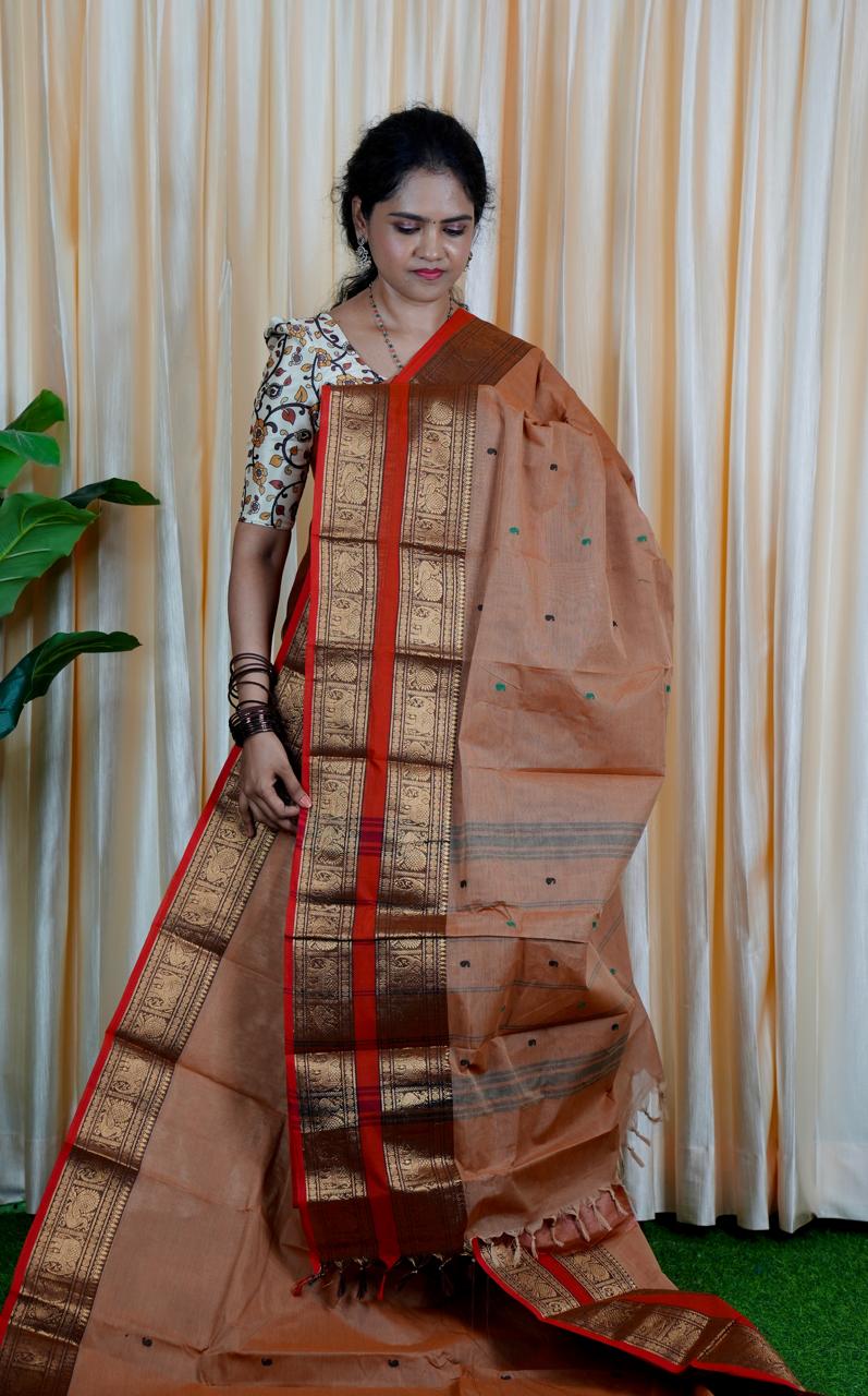 Kanchi cotton saree❌❌