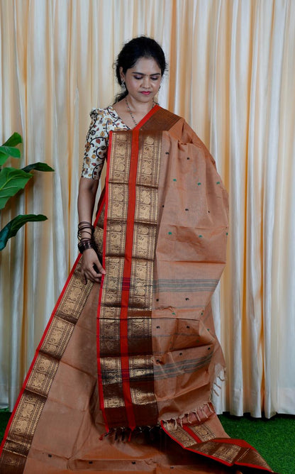 Kanchi cotton saree❌❌