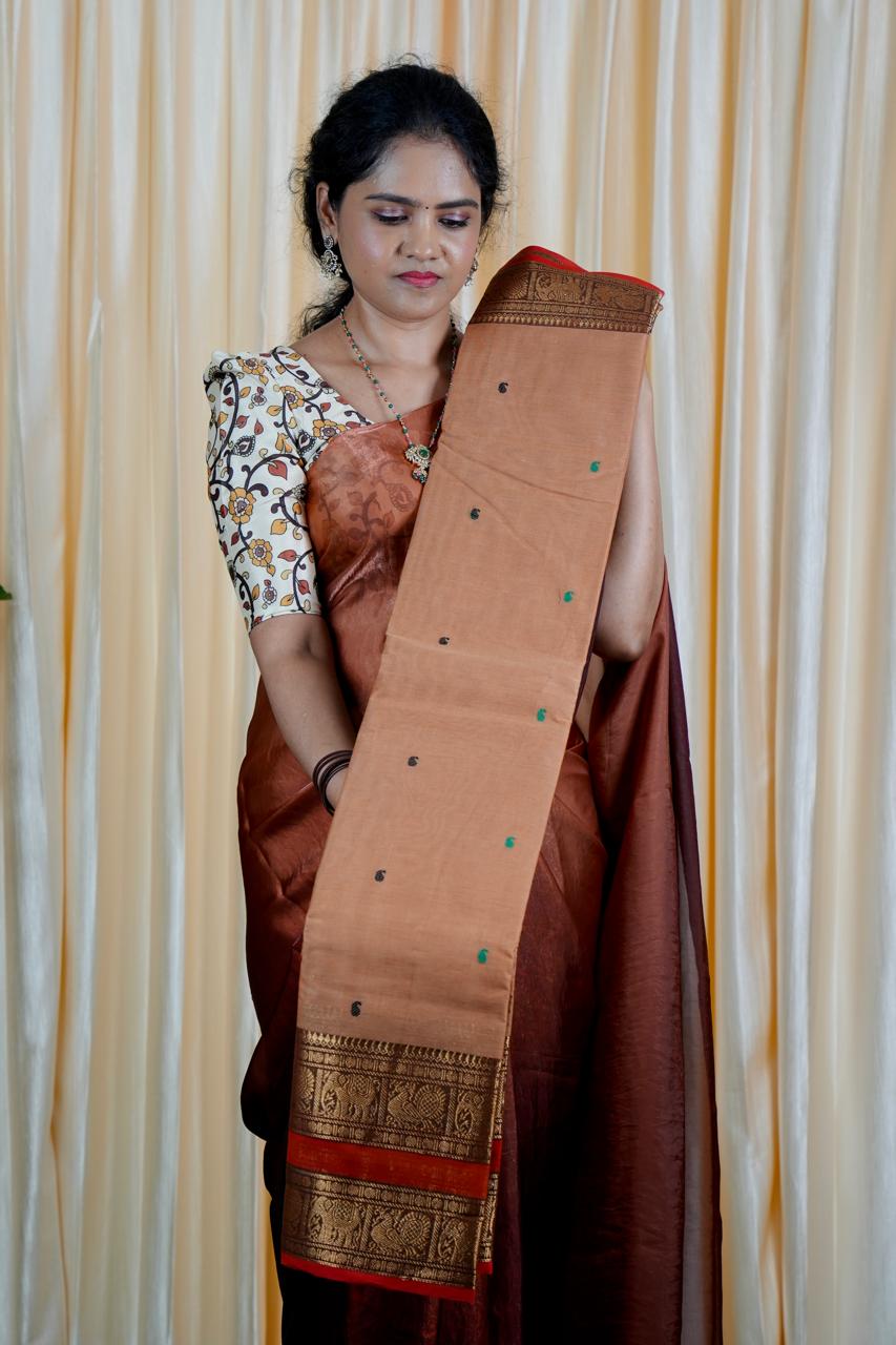 Kanchi cotton saree❌❌
