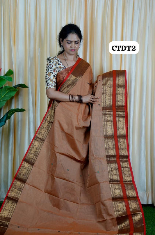 Kanchi cotton saree🥰🥳