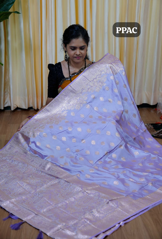 Banarasi semi silk sarees🥰😎🏃🏻‍♀️