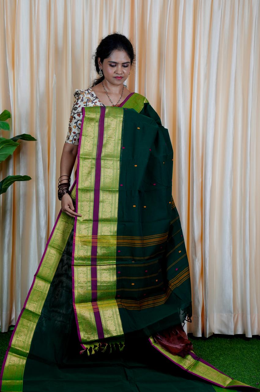 Kanchi cotton saree❌