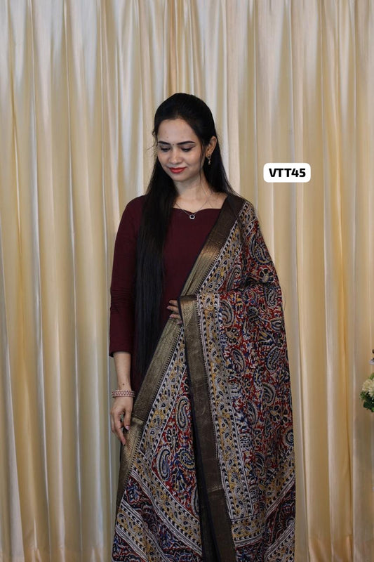 Kalamkari 2pie set unstitched 😍Ⓜ️