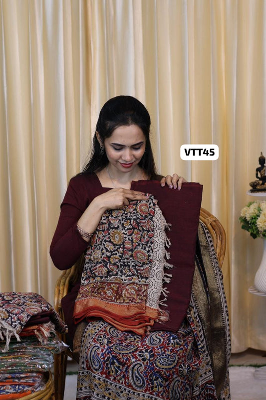 Kalamkari 2pie set unstitched 😍😎