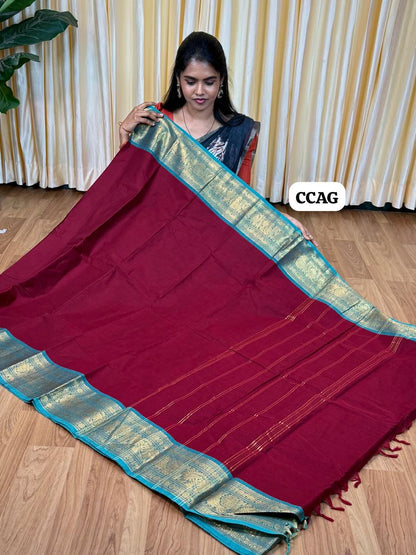 Kanchi cotton saree 🎁