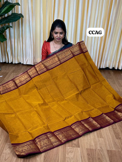 Kanchi cotton saree 🎁