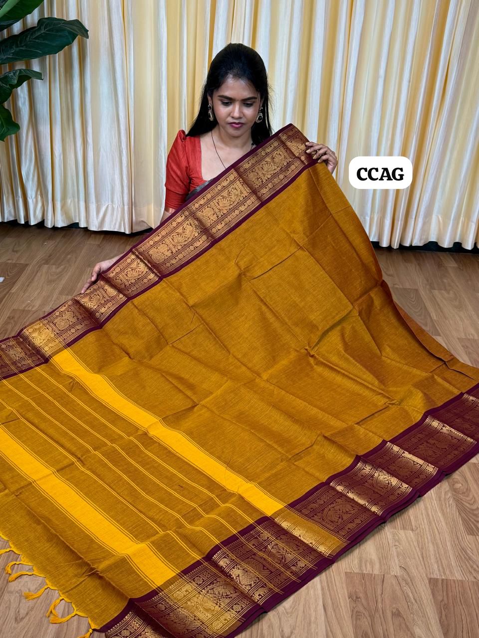 Kanchi cotton saree 🎁