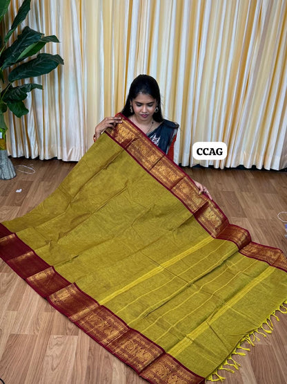 Kanchi cotton saree 🎁