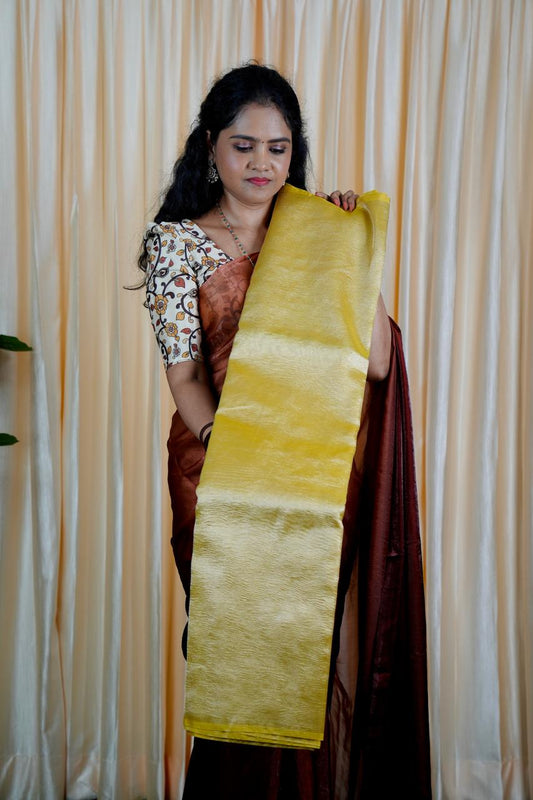 Aadi offer❤️Crushed tissue saree🥰🤩