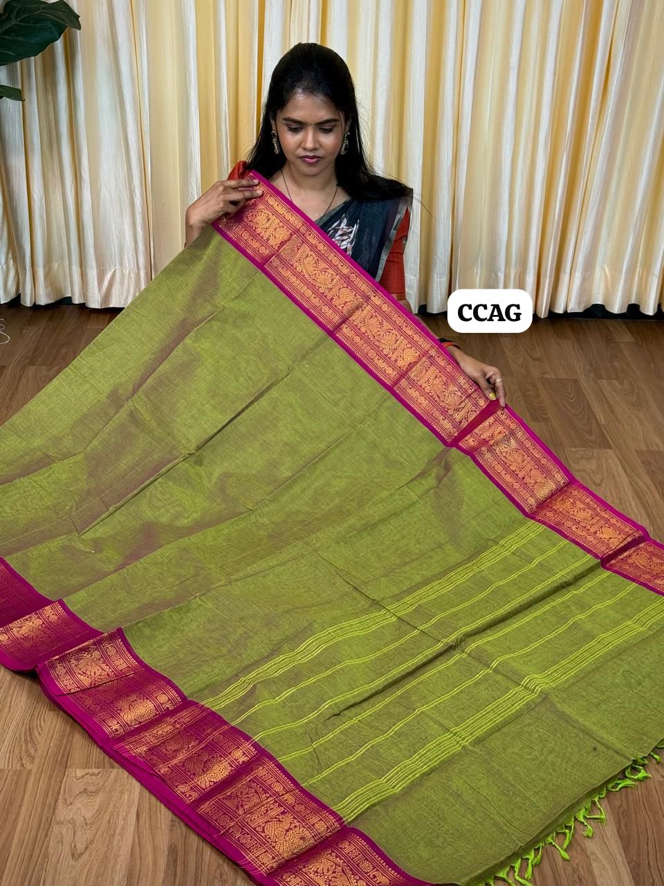 Kanchi cotton saree 🎁