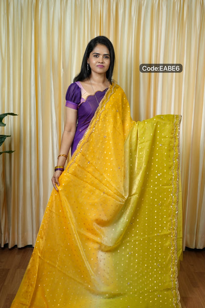 Space silk with zari work🌈🥳