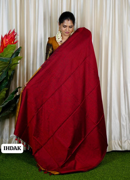 Kadhi cotton saree 🥳
