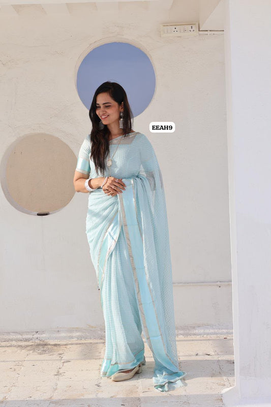 Viscose Georgette saree🥳