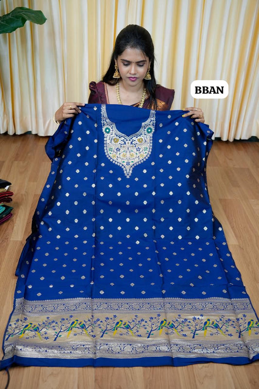 Paithani silk 3 piece set🥰🥳