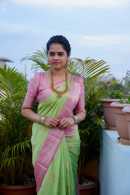 Premium warm silk saree🥳