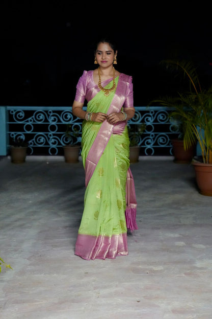 Premium warm silk saree🥳