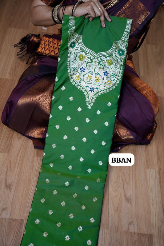 Paithani silk 3 piece set🥰🥳