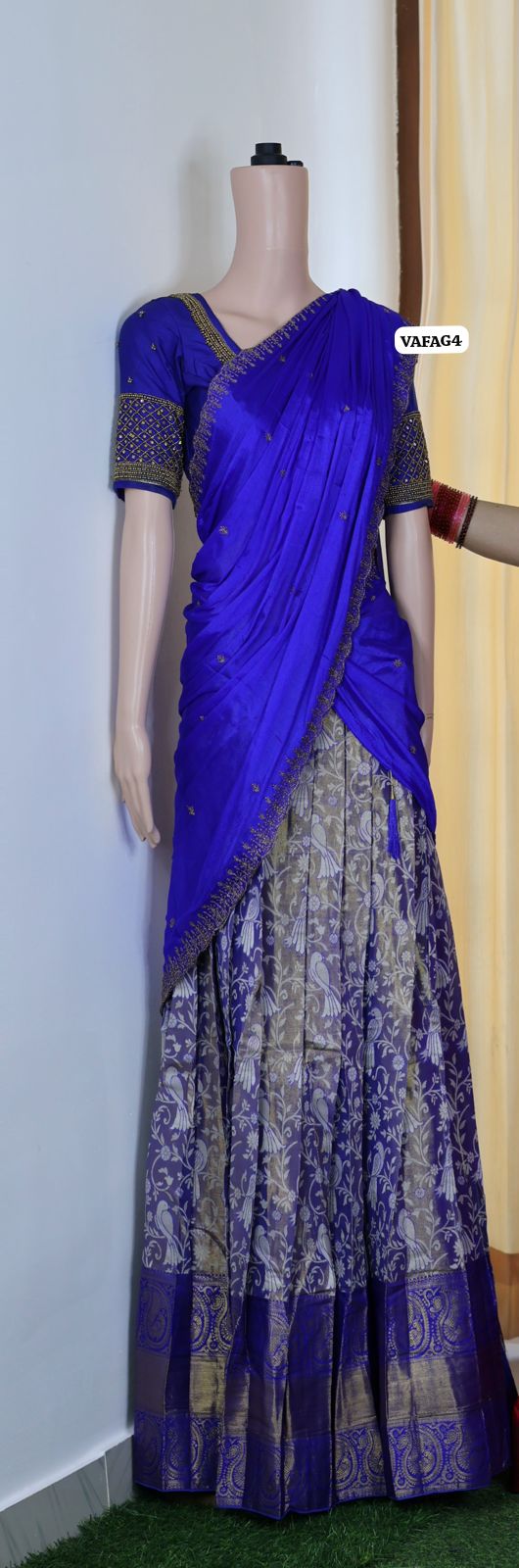 Kanchi semi silk Lehanga 😍🥳