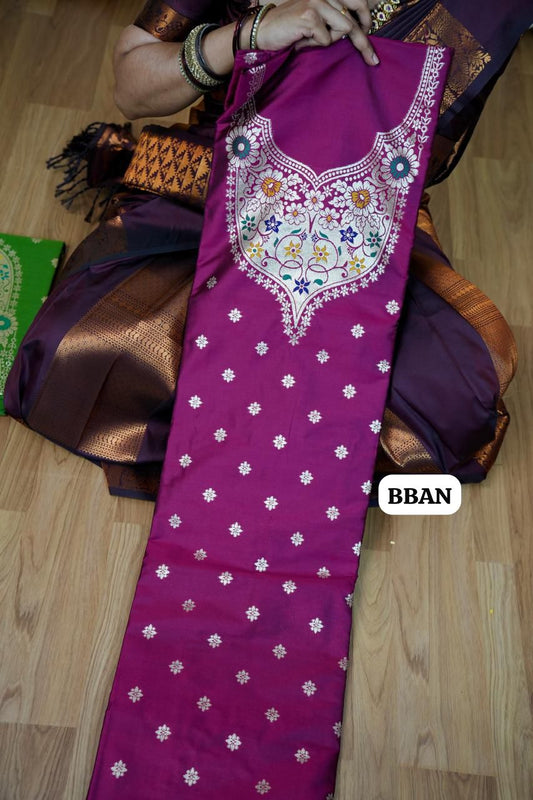Paithani silk 3 piece set🥰🥳