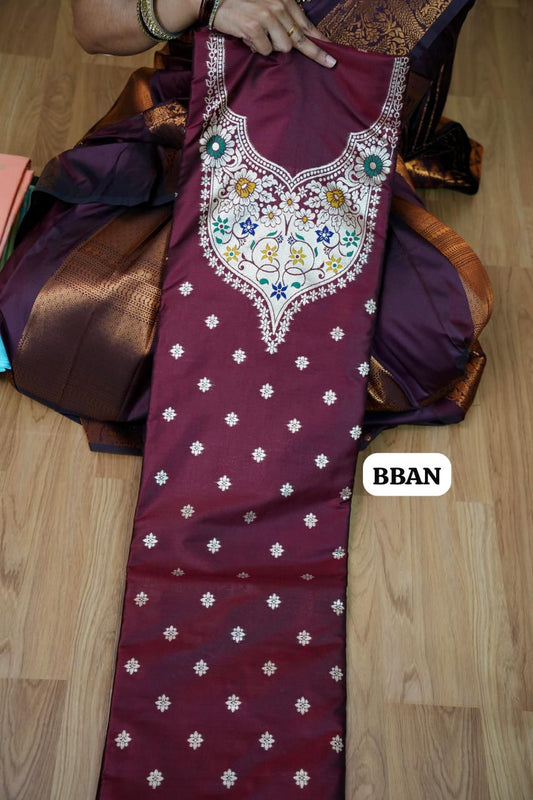 Paithani silk 3 piece set🥰🥳