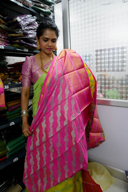 Banarasi semi silk saree