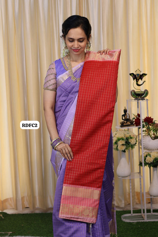 Traditional Katan semi silk saree😍🥳