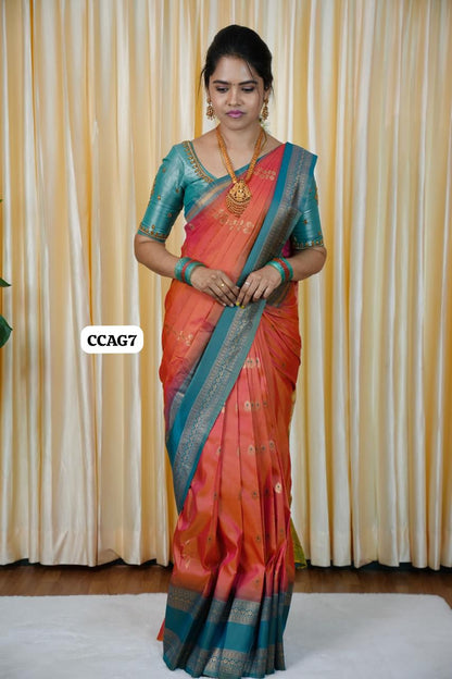 Kanchi Soft silk saree😍😎📚