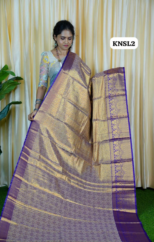 Kanchipuram semi silk saree prebook👇